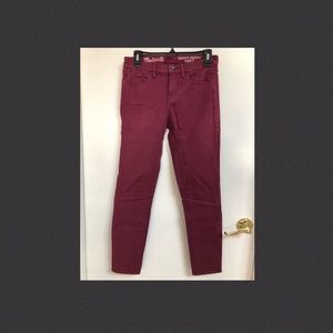MADEWELL Skinny Skinny Ankle Jeans Size 26